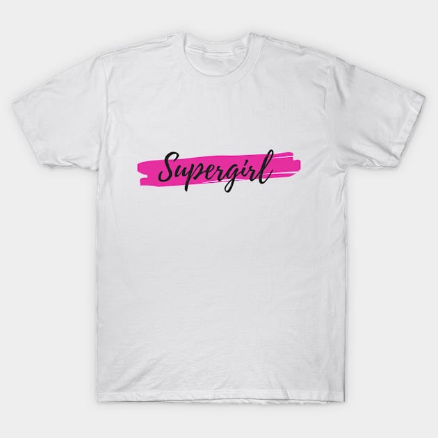 Supergirl T-Shirt by TopStyles